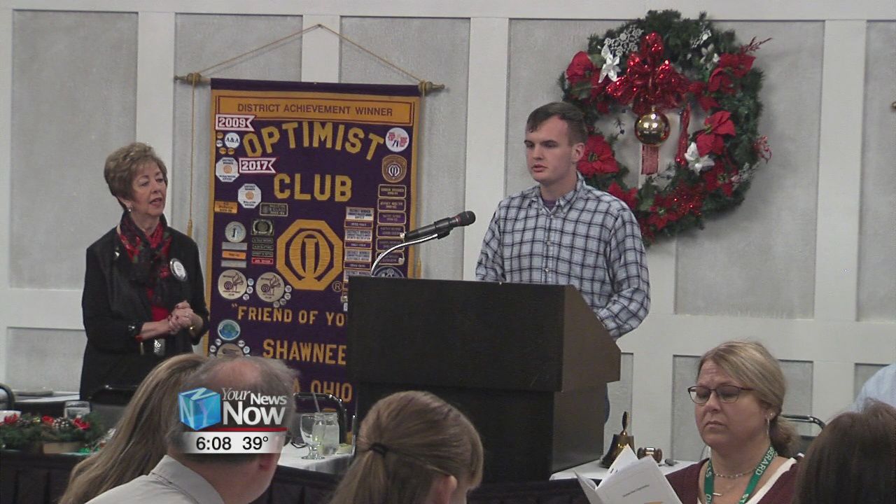 Students honored By Shawnee Optimist Club